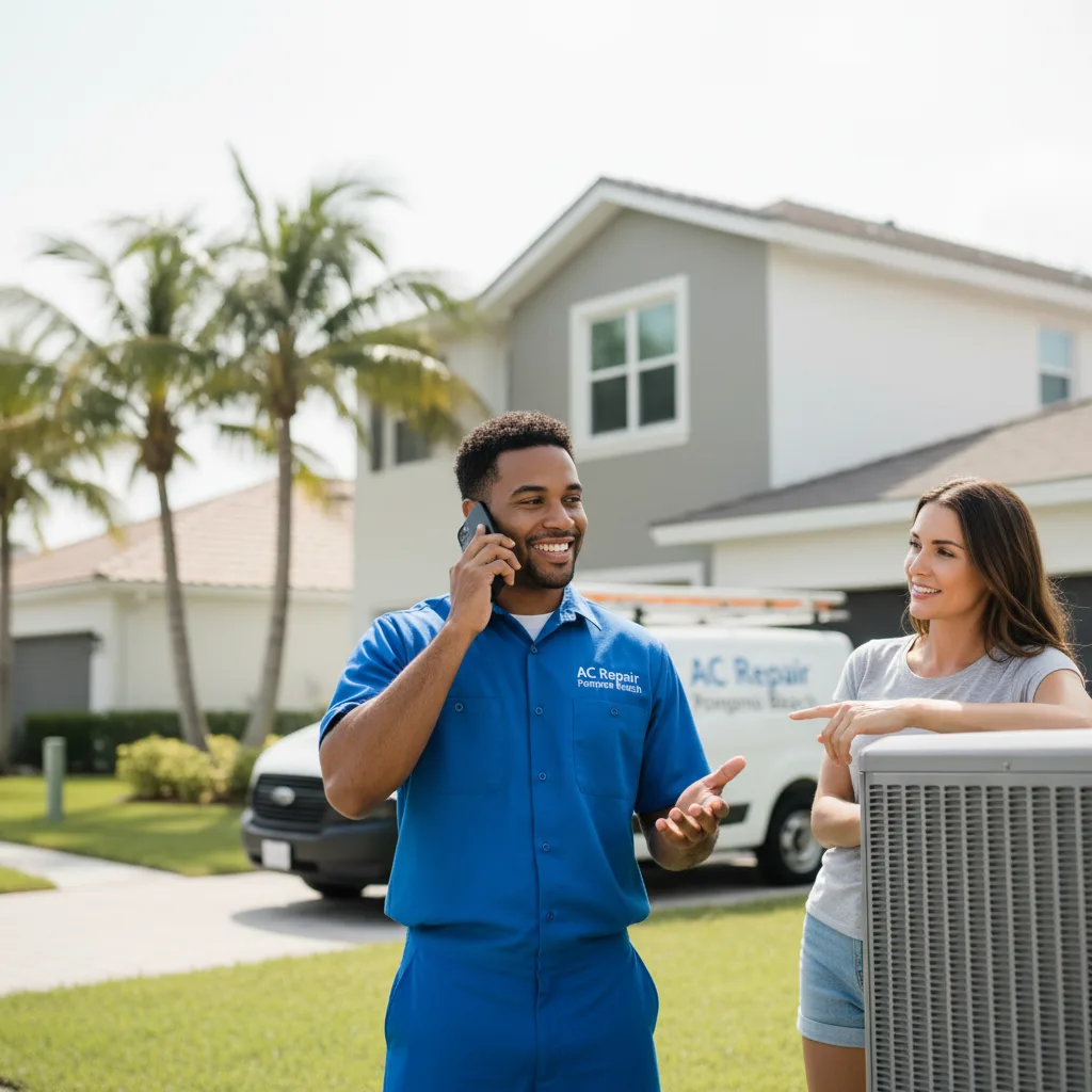 AC Repair Pompano Beach customer support in Elm Mott